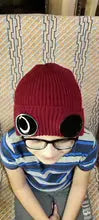 Gorro de Punto de Invierno con Gafas Extraíbles Tienda Pump