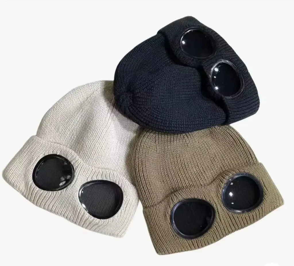 Gorro de Punto de Invierno con Gafas Extraíbles Tienda Pump