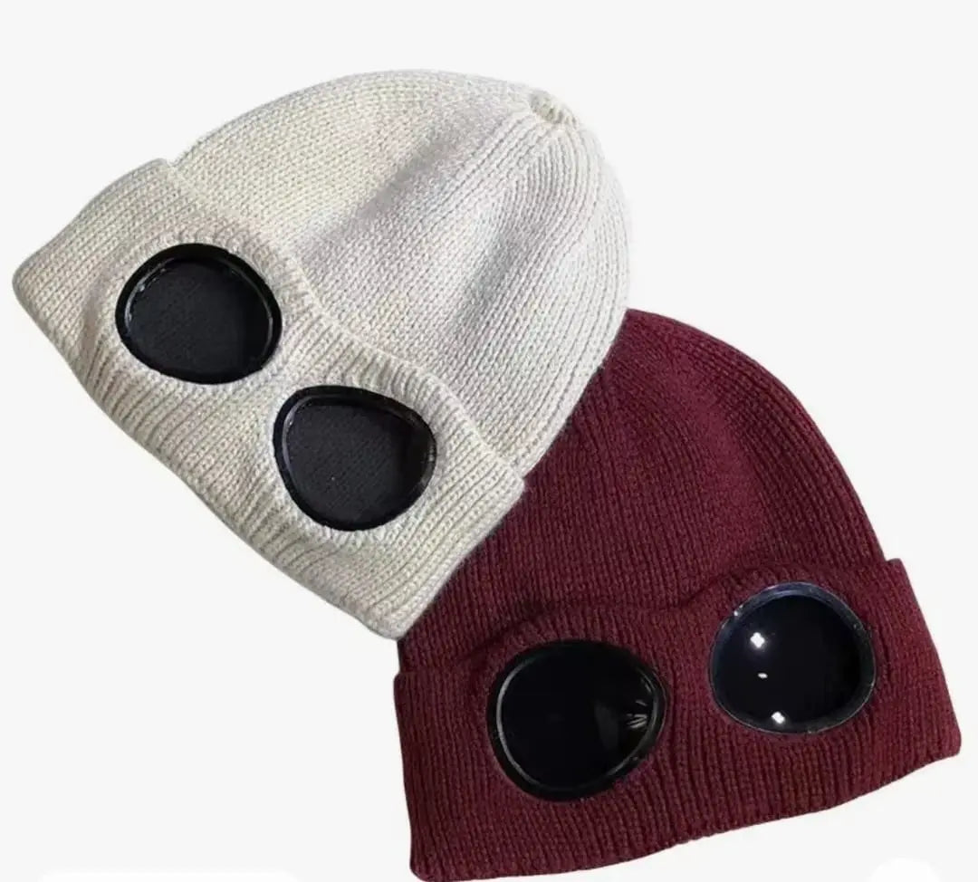 Gorro de Punto de Invierno con Gafas Extraíbles Tienda Pump