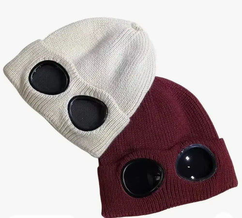 Gorro de Punto de Invierno con Gafas Extraíbles Tienda Pump